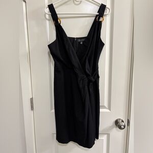 The Limited LBD Strapless Wrap Linen Blend Lined Women’s Dress